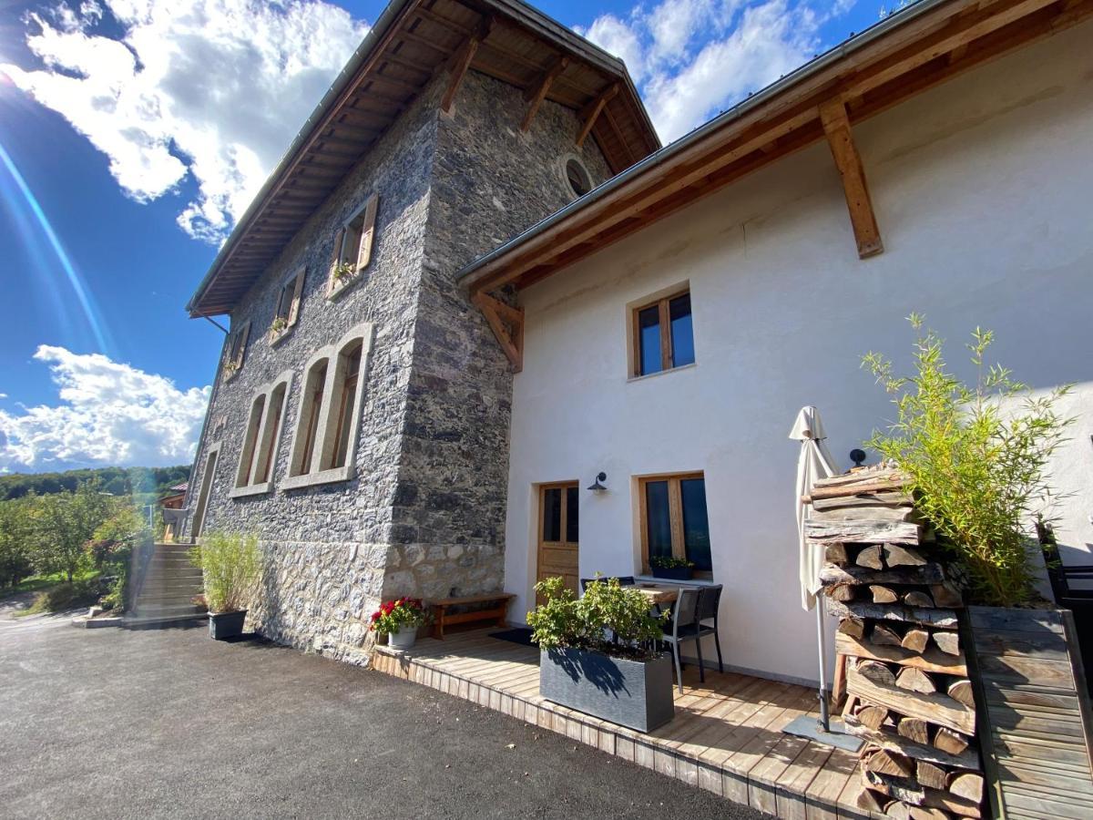 Apartament Ancienne Ecole Du Mont Servoz Zewnętrze zdjęcie